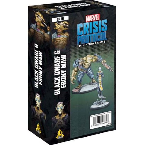 Marvel - Crisis Protocol - Miniatures Game - Black Dwarf and Ebony Maw Expansion