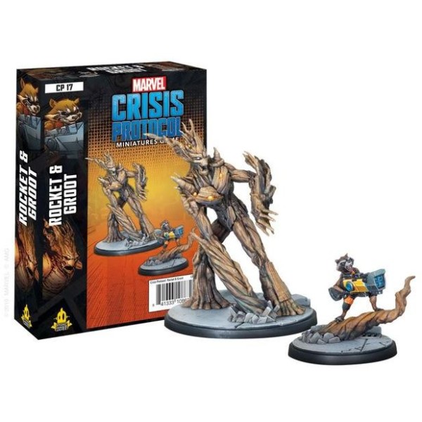 Marvel - Crisis Protocol - Miniatures Game - Rocket and Groot Expansion