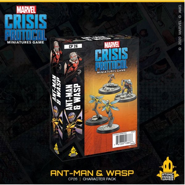 Marvel - Crisis Protocol - Miniatures Game - Ant-Man and Wasp