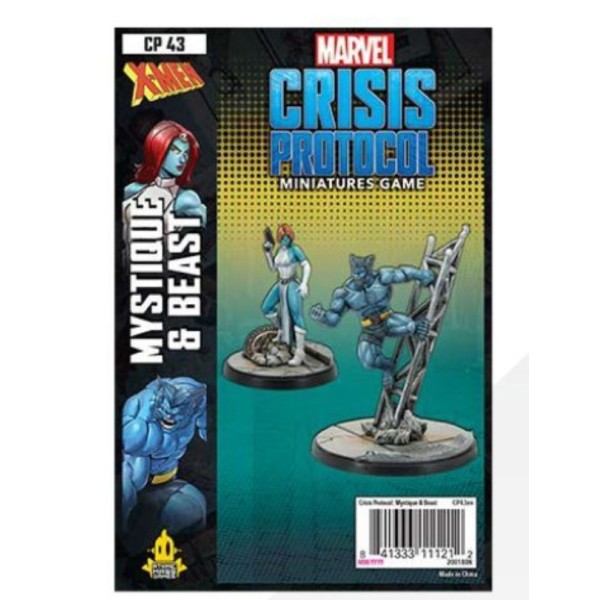 Marvel - Crisis Protocol - Miniatures Game - Beast and Mystique