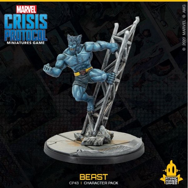 Marvel - Crisis Protocol - Miniatures Game - Beast and Mystique