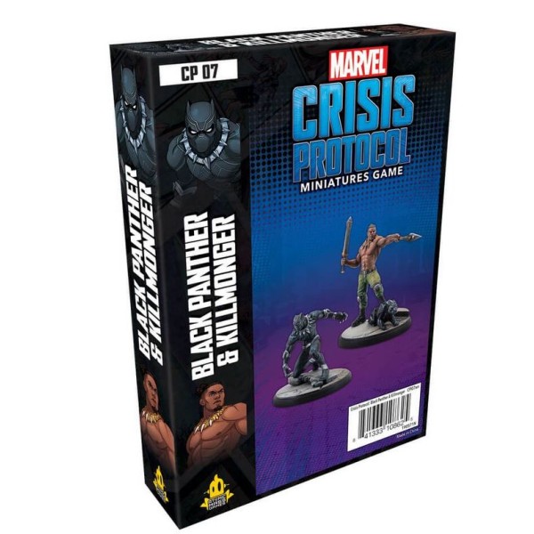 Marvel - Crisis Protocol - Miniatures Game - Black Panther and Killmonger Expansion