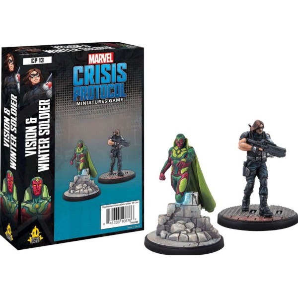 Marvel - Crisis Protocol - Miniatures Game - Vision and Winter Soldier Expansion