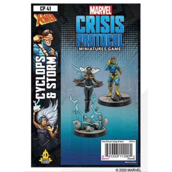 Marvel - Crisis Protocol - Miniatures Game - Cyclops and Storm