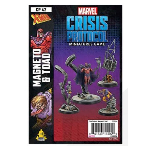 Marvel - Crisis Protocol - Miniatures Game - Magneto and Toad