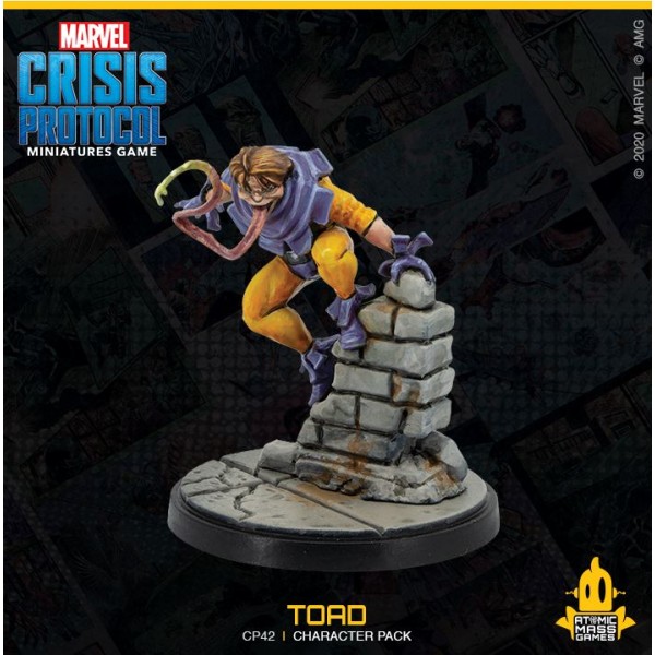 Marvel - Crisis Protocol - Miniatures Game - Magneto and Toad