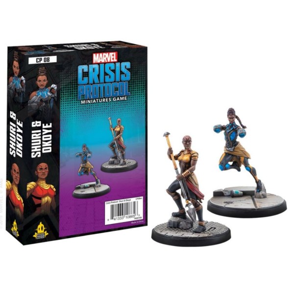 Marvel - Crisis Protocol - Miniatures Game - Shuri and Okoye Expansion