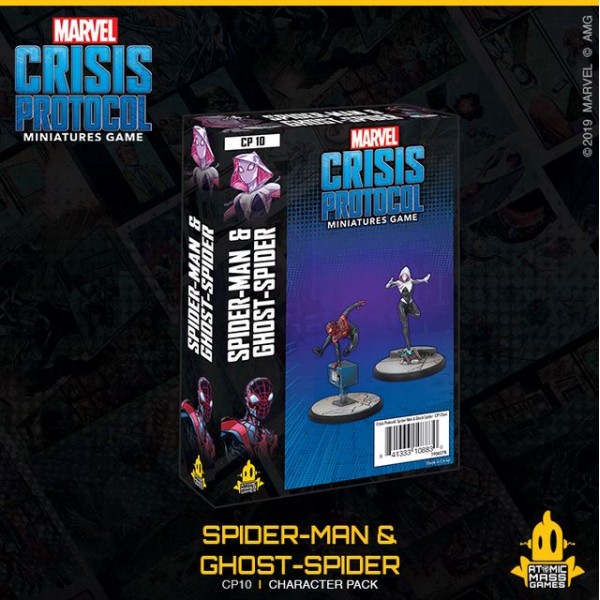 Marvel - Crisis Protocol - Miniatures Game - Spider-Man and Ghost-Spider