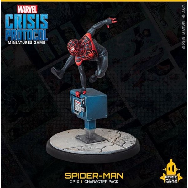 Marvel - Crisis Protocol - Miniatures Game - Spider-Man and Ghost-Spider