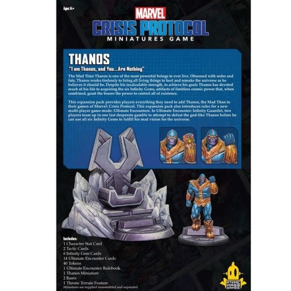Marvel - Crisis Protocol - Miniatures Game - Thanos