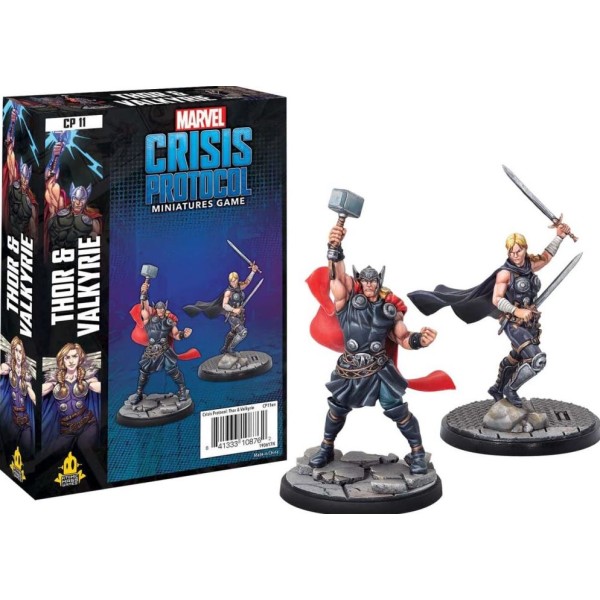 Marvel - Crisis Protocol - Miniatures Game - Thor and Valkyrie Expansion