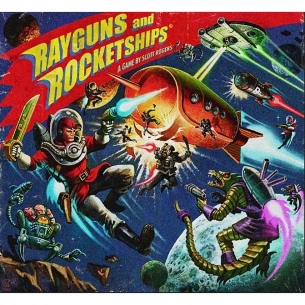 Clearance - Rayguns & Rocketships - A Space Pulp Miniatures Board Game