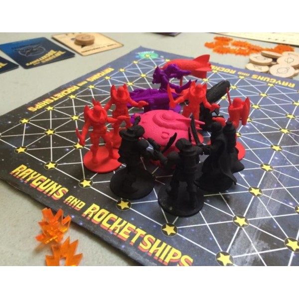 Clearance - Rayguns & Rocketships - A Space Pulp Miniatures Board Game