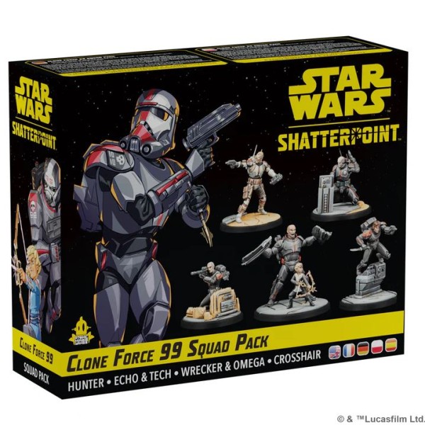 Star Wars: Shatterpoint - Clone Force 99 Squad Pack 