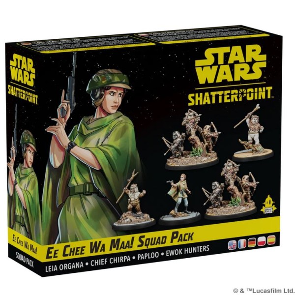 Star Wars: Shatterpoint - Ee Chee Wa Maa! Leia Organa Squad Pack 