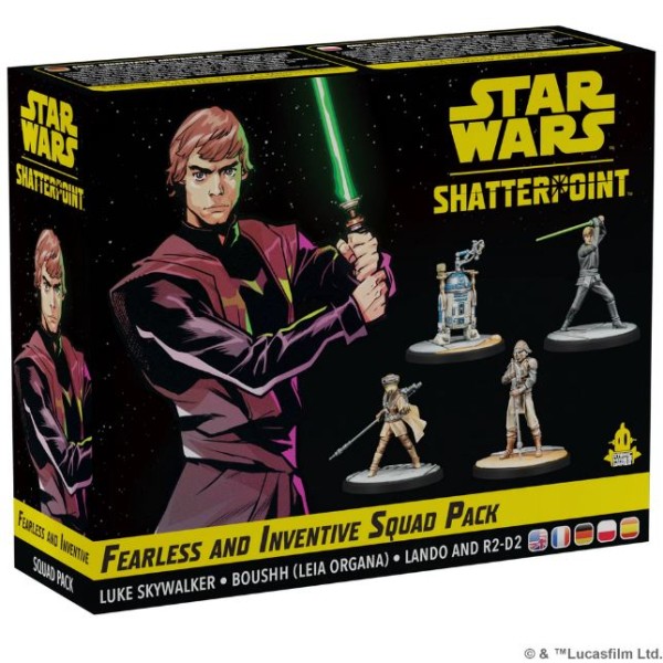 Star Wars: Shatterpoint - Fearless and Inventive: Luke Skywalker Squad Pack 