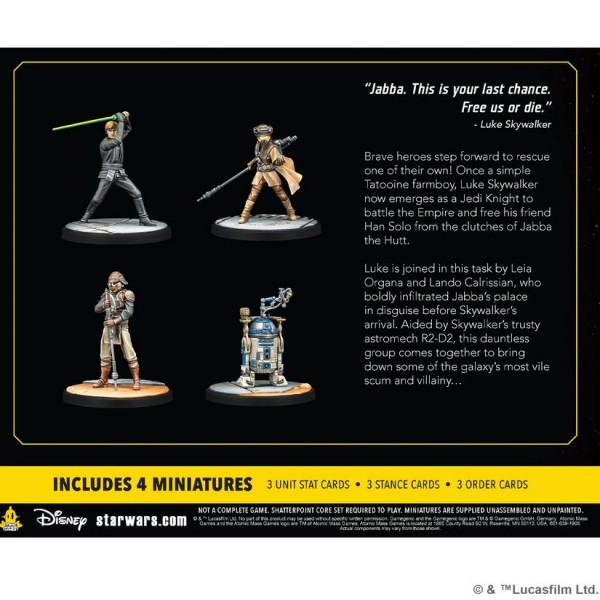 Star Wars: Shatterpoint - Fearless and Inventive: Luke Skywalker Squad Pack 