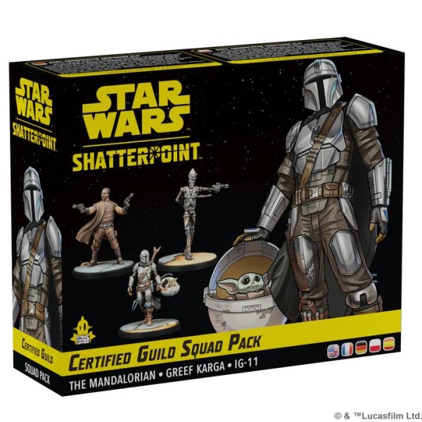 Star Wars: Shatterpoint - Certified Guild: The Mandalorian Squad Pack 