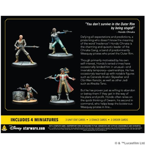 Star Wars: Shatterpoint - That's Good Business - Hondo Ohnaka Squad Pack 