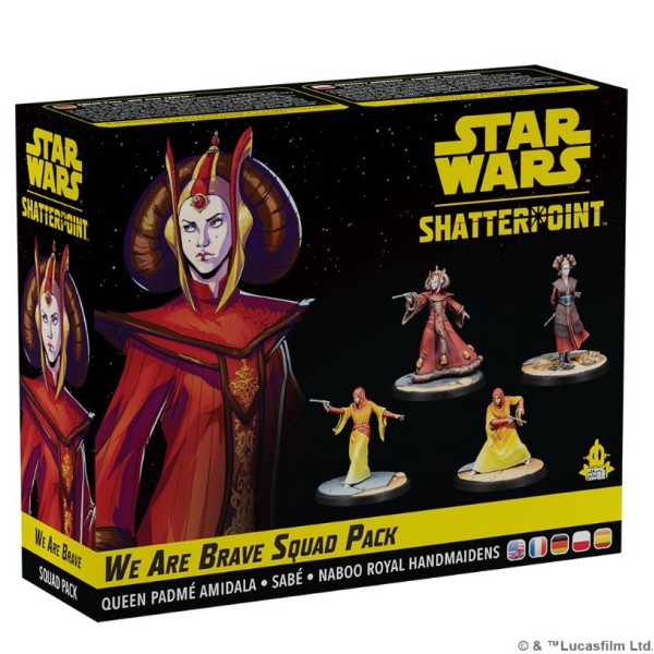 Star Wars: Shatterpoint - We Are Brave: Queen Padme Amidala Squad Pack 