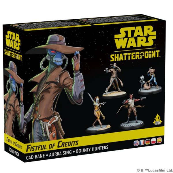 Star Wars: Shatterpoint - Fistful of Credits: Cad Bane Squad Pack