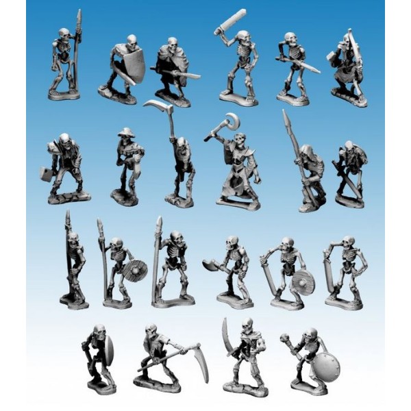 North Star Miniatures - Fantasy Worlds - Skeletons (10)