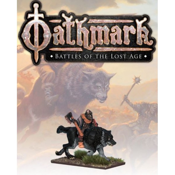 Oathmark - Goblin Wolf Rider - Champion 1