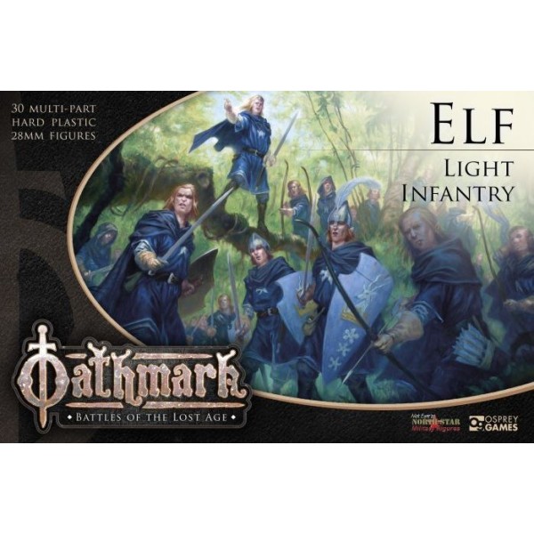 Oathmark - Elf Light Infantry - Plastic Boxed Set