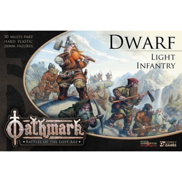 Oathmark - Dwarf Light Infantry - Plastic Boxed Set