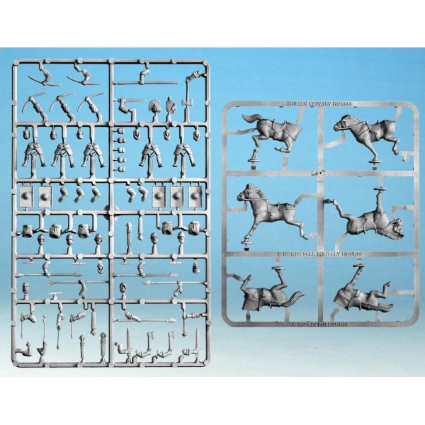 Oathmark - Human Cavalry - Plastic Boxed Set