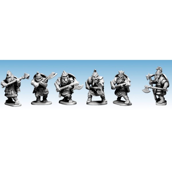 Oathmark - Dwarf HEAVY Infantry - Plastic Boxed Set