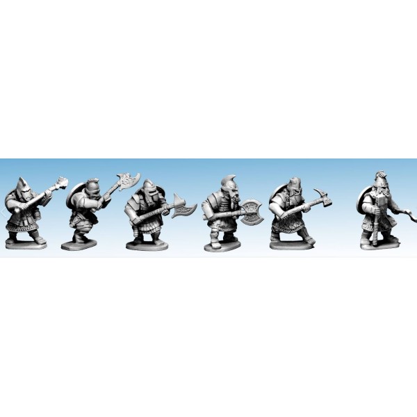 Oathmark - Dwarf HEAVY Infantry - Plastic Boxed Set