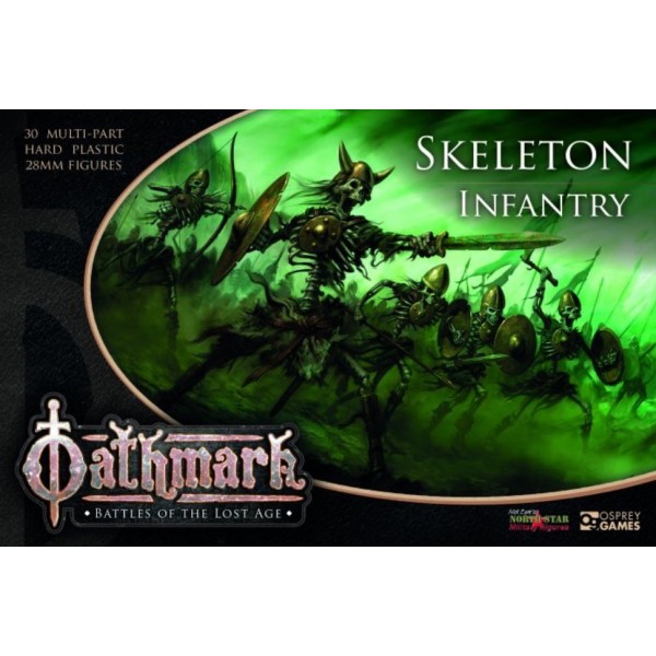 Oathmark - Skeleton Infantry - Plastic Boxed Set