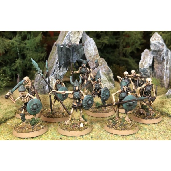 Oathmark - Skeleton Infantry - Plastic Boxed Set