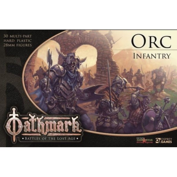 Oathmark - Orc Infantry - Plastic Boxed Set