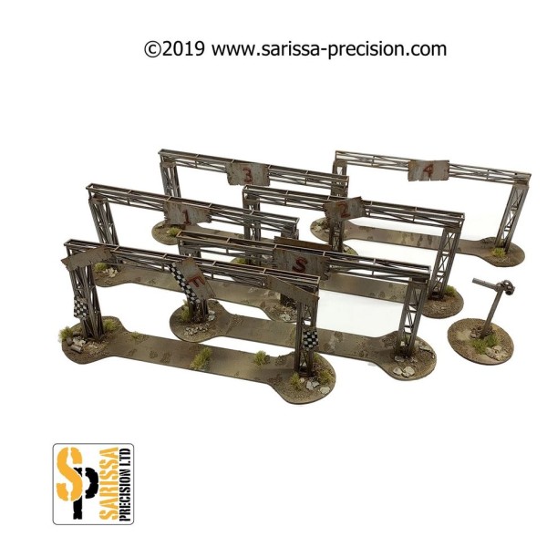 Gaslands - Race Gate Set for Gaslands Refuelled - Sarissa Precision