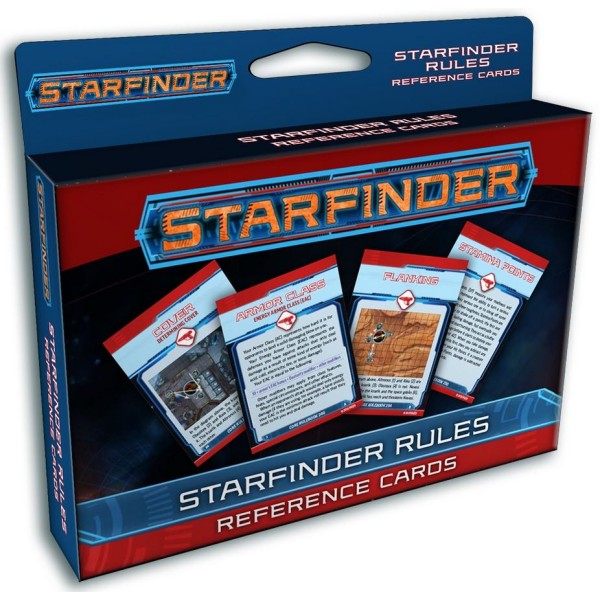 Starfinder RPG - Rules Reference Cards Deck