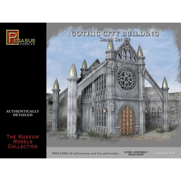 Pegasus Hobbies - Gothic City Building - Small Set 2