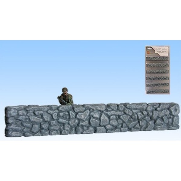 Pegasus Hobbies - Pre-Painted Terrain - Stone Walls (6)