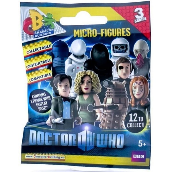 Dr Who - Blind Bag Micro-Figures - Series 3 (Single Figure)
