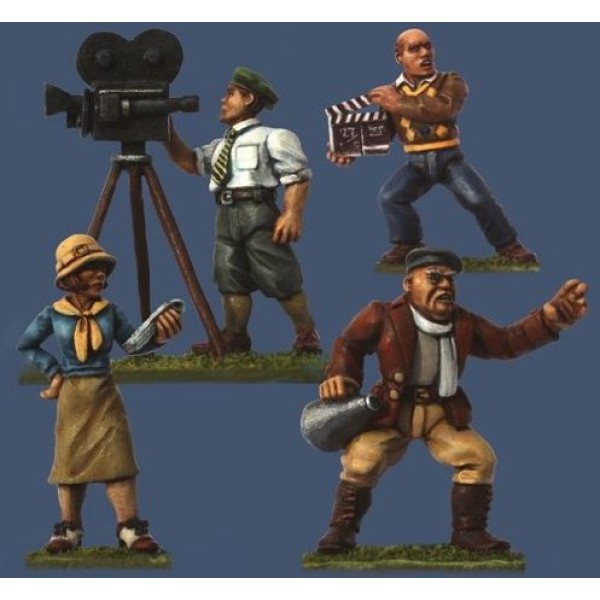 Pulp Miniatures - Heroes and Personalities - The Film Crew