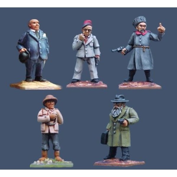 Pulp Miniatures - Heroes and Personalities - Sinister Spies