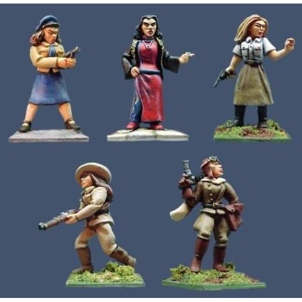 Pulp Miniatures - Heroes and Personalities - Dangerous Dames 1