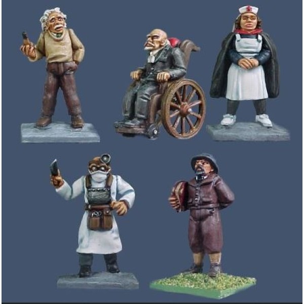 Pulp Miniatures - Heroes and Personalities - Scientific Masterminds