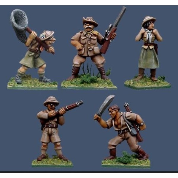 Pulp Miniatures - Heroes and Personalities - Safari Into Danger