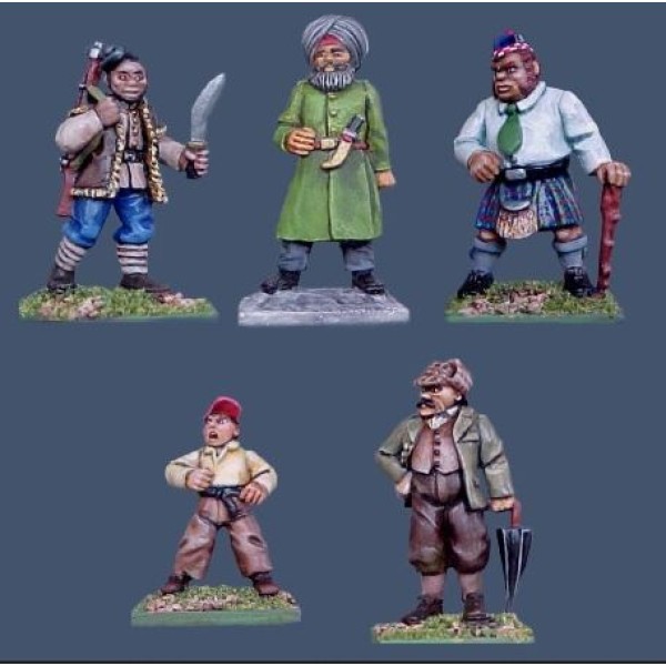 Pulp Miniatures - Heroes and Personalities - Stalwart Companions
