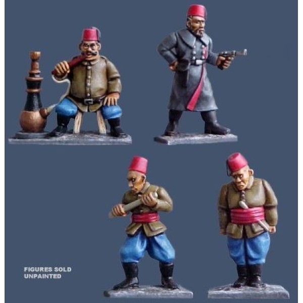 Pulp Miniatures - Heroes and Personalities - Istanbul Constabulary