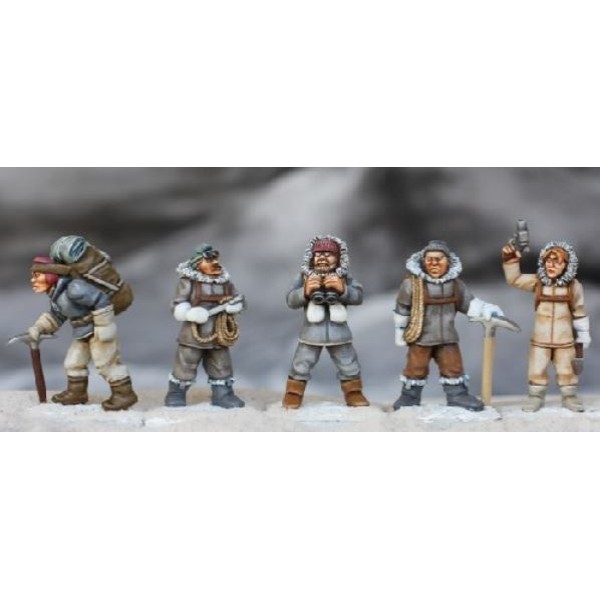 Pulp Miniatures - Heroes and Personalities - Courageous Mountaineers