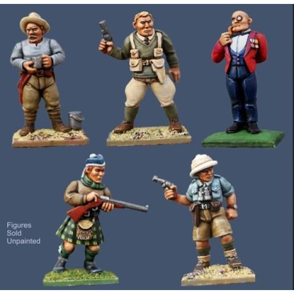 Pulp Miniatures - Heroes and Personalities - Rugged Sons of the Empire
