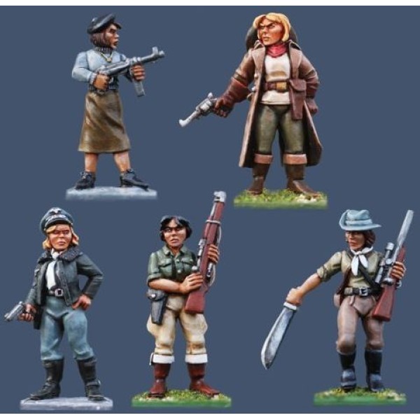 Pulp Miniatures - Heroes and Personalities - Dangerous Dames 2